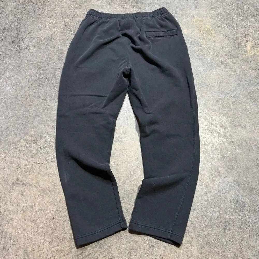 Nike Men's Black and Grey Joggers-tracksuits